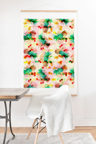 Marta Barragan Camarasa Tropical glitch Art Print And Hanger