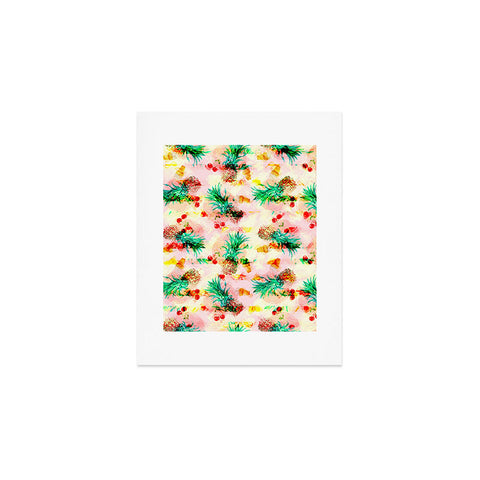 Marta Barragan Camarasa Tropical glitch Art Print
