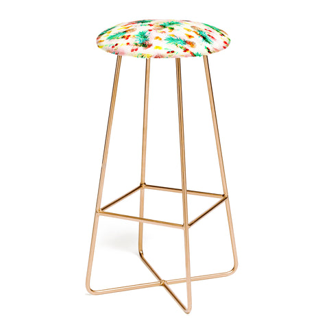Marta Barragan Camarasa Tropical glitch Bar Stool