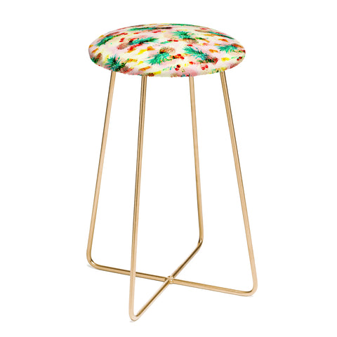 Marta Barragan Camarasa Tropical glitch Counter Stool