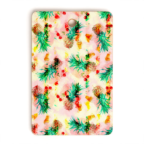 Marta Barragan Camarasa Tropical glitch Cutting Board Rectangle