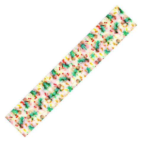 Marta Barragan Camarasa Tropical glitch Table Runner