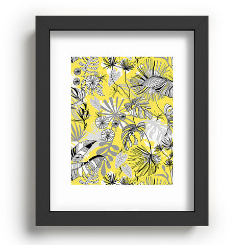 Marta Barragan Camarasa Tropical gray ya yellow Recessed Framing Rectangle