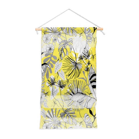 Marta Barragan Camarasa Tropical gray ya yellow Wall Hanging Portrait