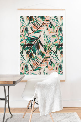 Marta Barragan Camarasa Tropical leaf Desert Art Print And Hanger