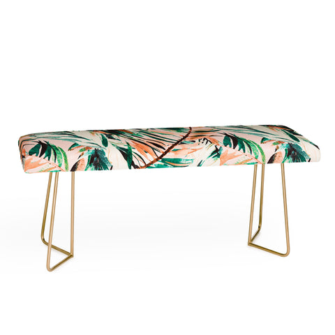 Marta Barragan Camarasa Tropical leaf Desert Bench
