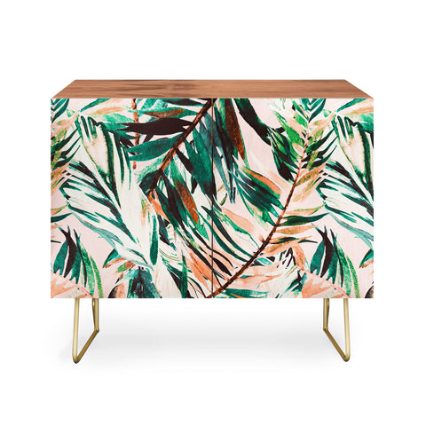 Marta Barragan Camarasa Tropical leaf Desert Credenza