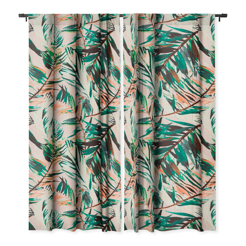 Marta Barragan Camarasa Tropical leaf Desert Blackout Non Repeat