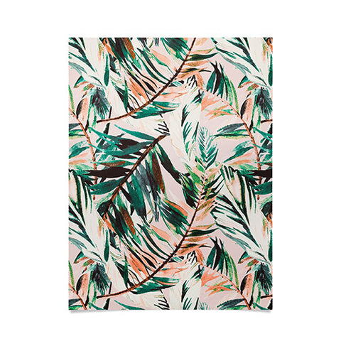 Marta Barragan Camarasa Tropical leaf Desert Poster