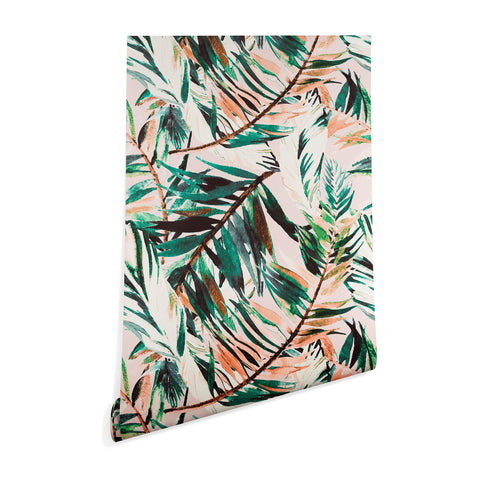 Marta Barragan Camarasa Tropical leaf Desert Wallpaper