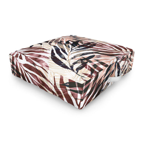 Marta Barragan Camarasa Tropical modern abstract Outdoor Floor Cushion