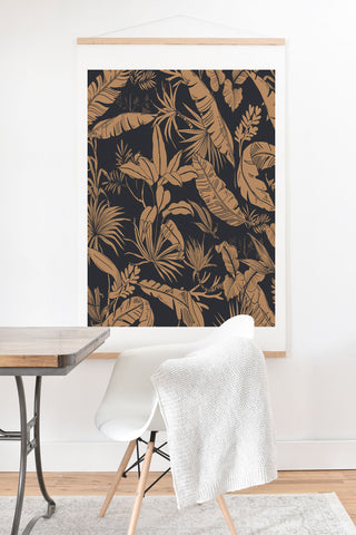 Marta Barragan Camarasa Tropical night heat Art Print And Hanger