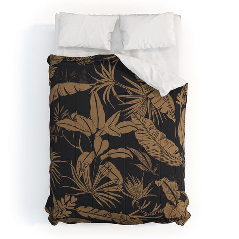 Marta Barragan Camarasa Tropical night heat Comforter