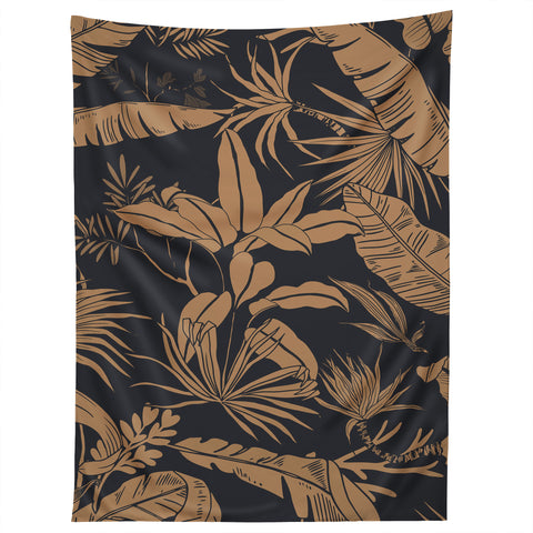 Marta Barragan Camarasa Tropical night heat Tapestry