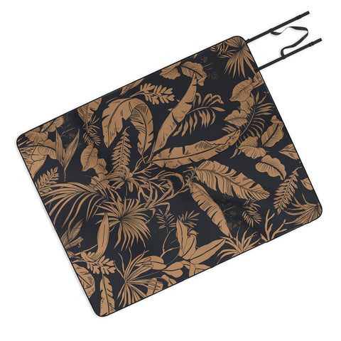 Marta Barragan Camarasa Tropical night heat Picnic Blanket