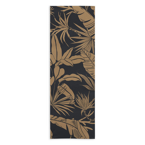 Marta Barragan Camarasa Tropical night heat Yoga Towel