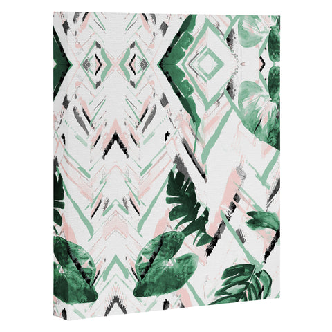 Marta Barragan Camarasa Tropical paint texture Art Canvas