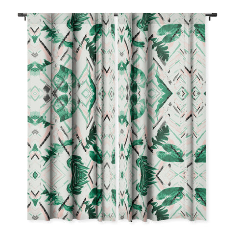 Marta Barragan Camarasa Tropical paint texture Blackout Non Repeat