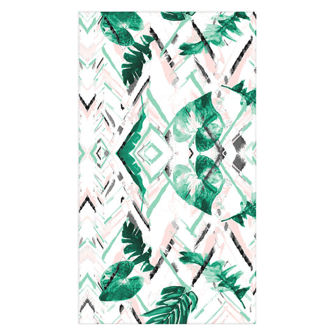 Marta Barragan Camarasa Tropical paint texture Tablecloth