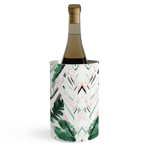 Marta Barragan Camarasa Tropical paint texture Wine Chiller