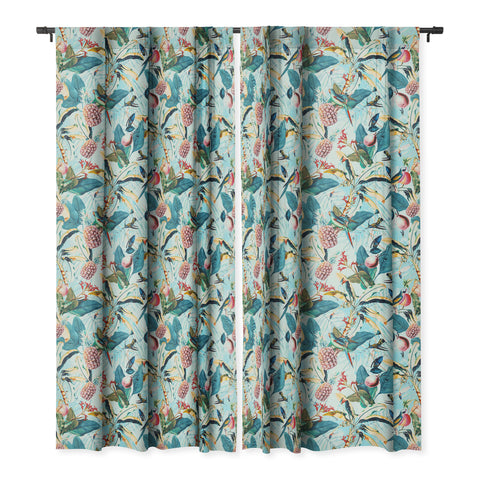 Marta Barragan Camarasa Tropical paradise 012 Blackout Window Curtain