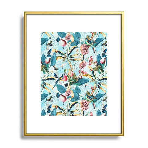 Marta Barragan Camarasa Tropical paradise 012 Metal Framed Art Print
