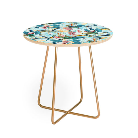 Marta Barragan Camarasa Tropical paradise 012 Round Side Table