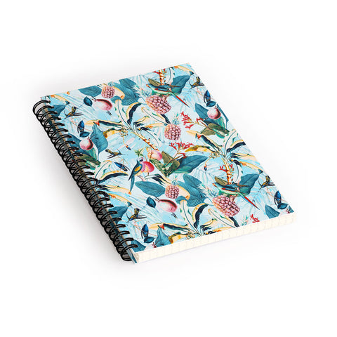 Marta Barragan Camarasa Tropical paradise 012 Spiral Notebook