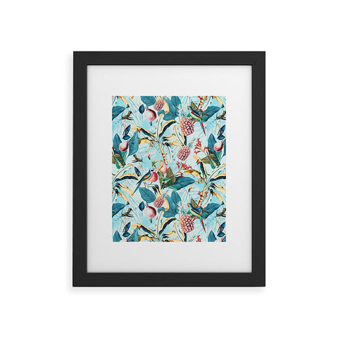 Marta Barragan Camarasa Tropical paradise 012 Framed Art Print