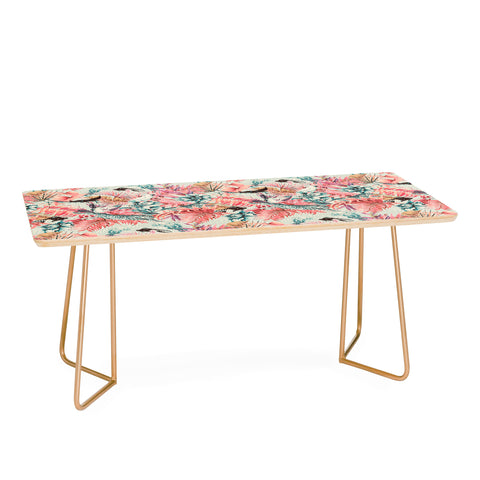 Marta Barragan Camarasa Tropical paradise pink Coffee Table