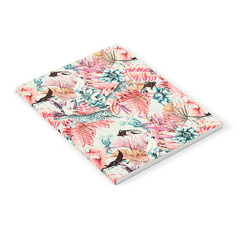Marta Barragan Camarasa Tropical paradise pink Notebook