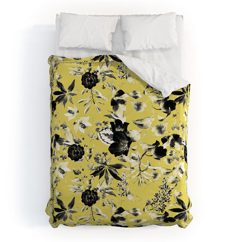 Marta Barragan Camarasa Two tone bloom Duvet Cover