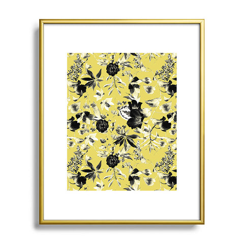 Marta Barragan Camarasa Two tone bloom Metal Framed Art Print