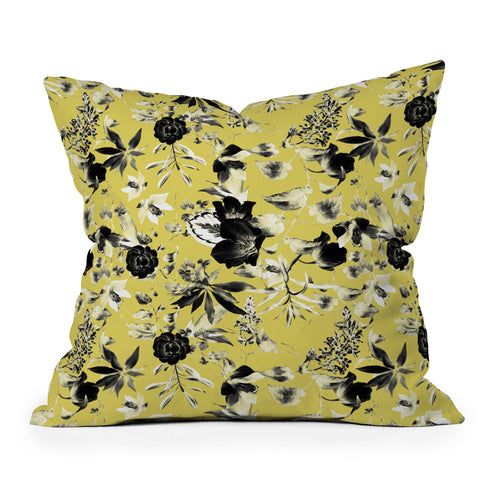 Marta Barragan Camarasa Two tone bloom Throw Pillow