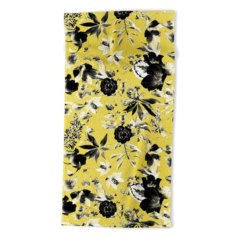 Marta Barragan Camarasa Two tone bloom Beach Towel