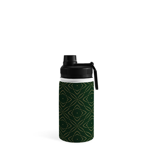 Marta Barragan Camarasa Vintage emerald pattern Water Bottle