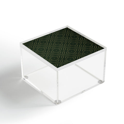 Marta Barragan Camarasa Vintage emerald pattern Acrylic Box
