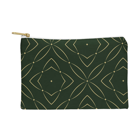 Marta Barragan Camarasa Vintage emerald pattern Pouch