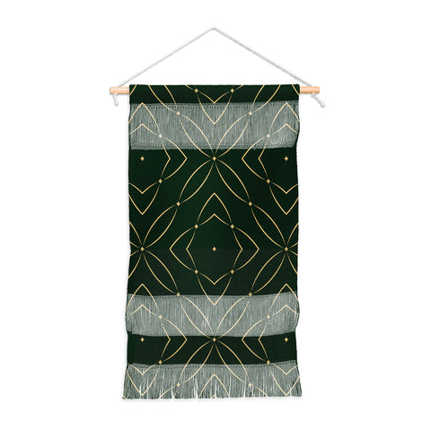 Marta Barragan Camarasa Vintage emerald pattern Wall Hanging Portrait