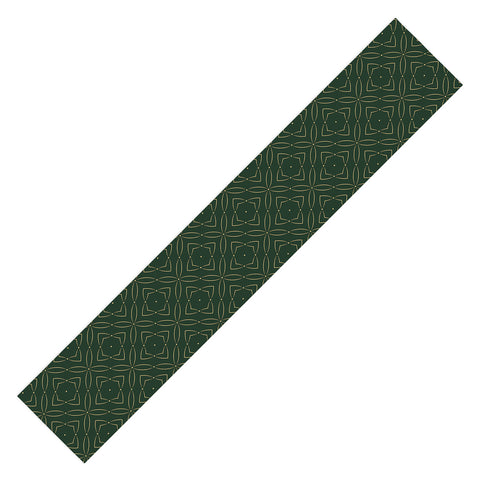 Marta Barragan Camarasa Vintage emerald pattern Table Runner