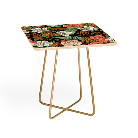 Marta Barragan Camarasa Vintage exotic flowery garden Side Table