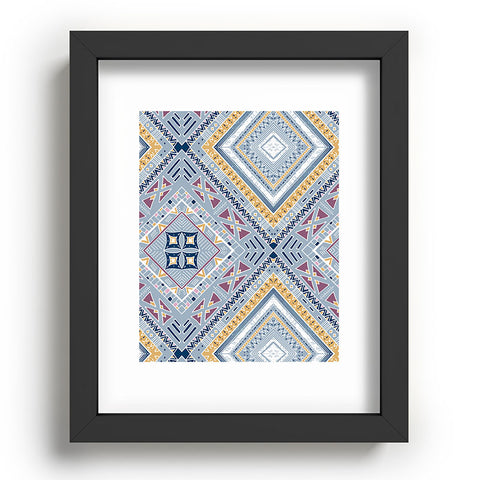Marta Barragan Camarasa Vintage tribal boho Recessed Framing Rectangle