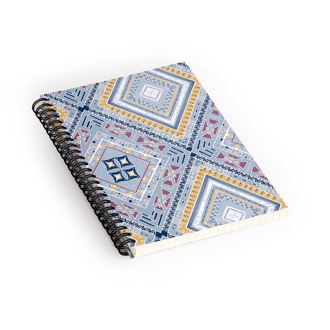 Marta Barragan Camarasa Vintage tribal boho Spiral Notebook