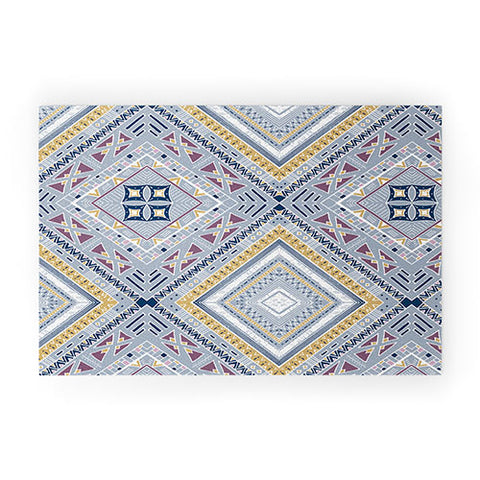 Marta Barragan Camarasa Vintage tribal boho Welcome Mat