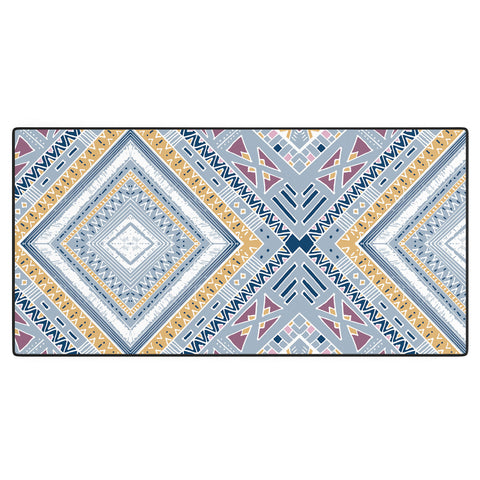 Marta Barragan Camarasa Vintage tribal boho Desk Mat