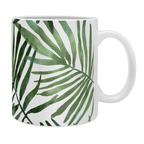 Marta Barragan Camarasa Watercolor simple leaves Coffee Mug