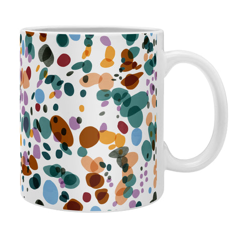 Marta Barragan Camarasa Waves dots colorful Coffee Mug