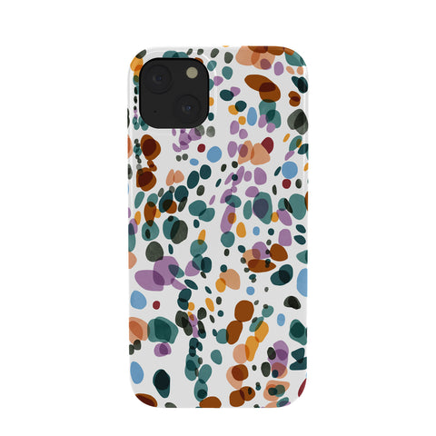Marta Barragan Camarasa Waves dots colorful Phone Case