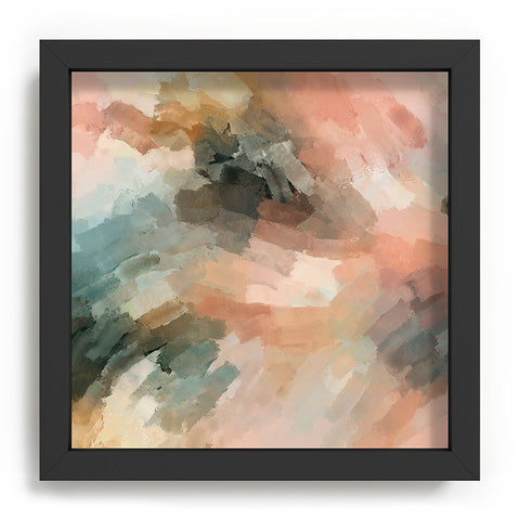 Marta Barragan Camarasa Waves strokes III Recessed Framing Square