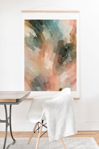 Marta Barragan Camarasa Waves strokes III Art Print And Hanger